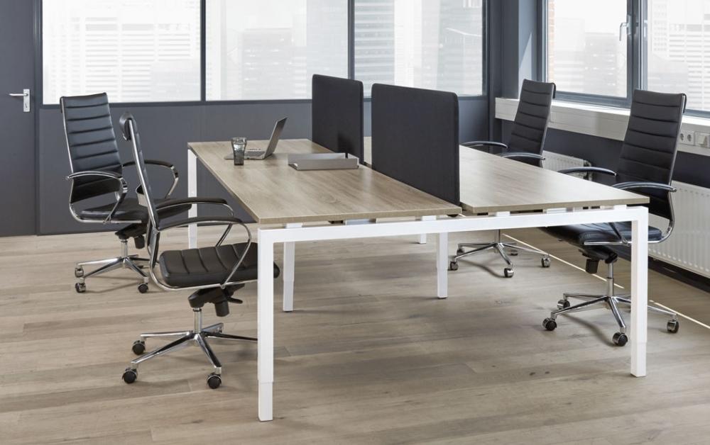Bench werkplek Q-Bic White 240x165cm - Image 2