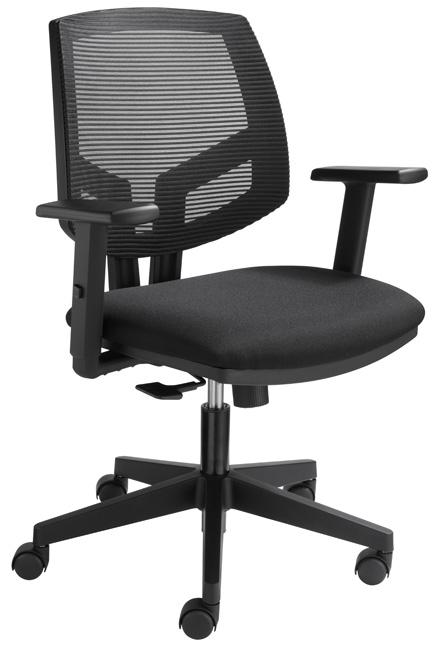 Bureaustoel model 819, voorzien van mesh rug - Image 1