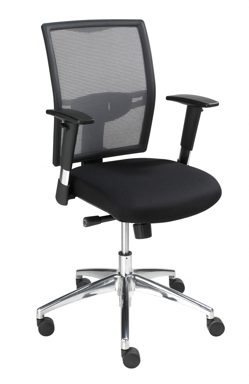Bureaustoel Pro01 (Air01) met arml. zwart - Image 1