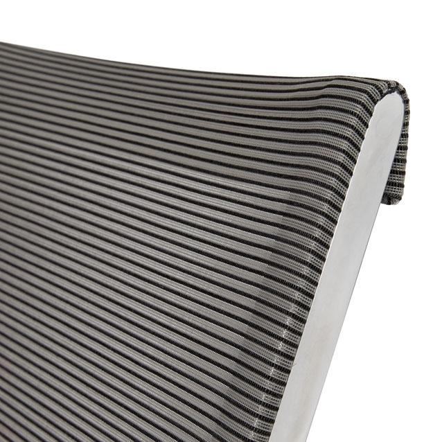 Design vergaderstoel in mesh zwart-alu - Image 7