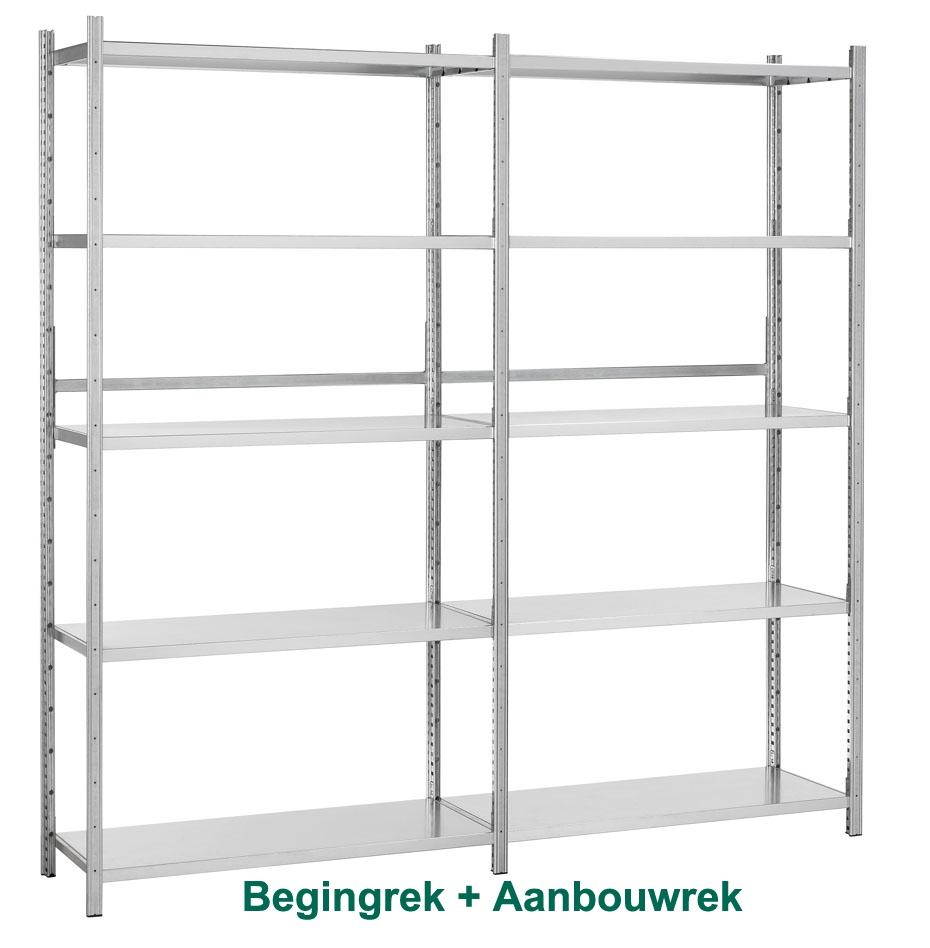 Gegalvaniseerde aanbouw 220x100x40 - Image 2