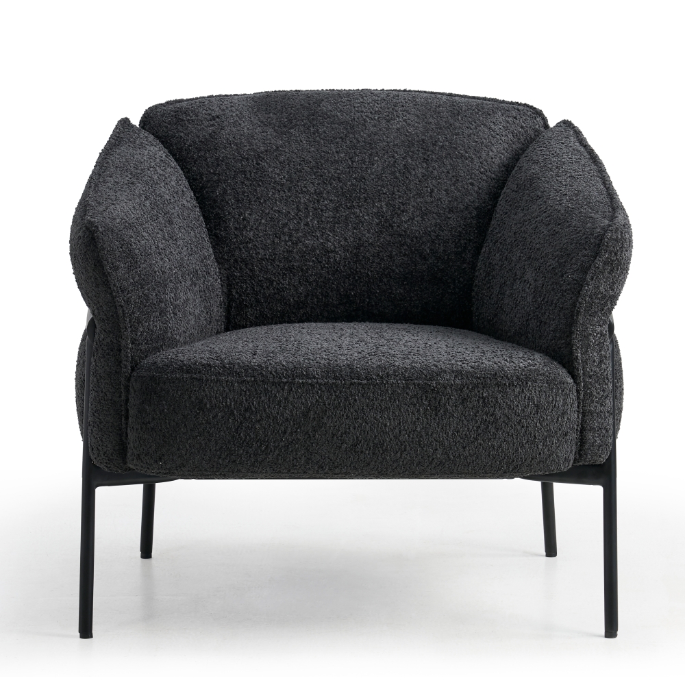 Gestoffeerde fauteuil met armleuningen