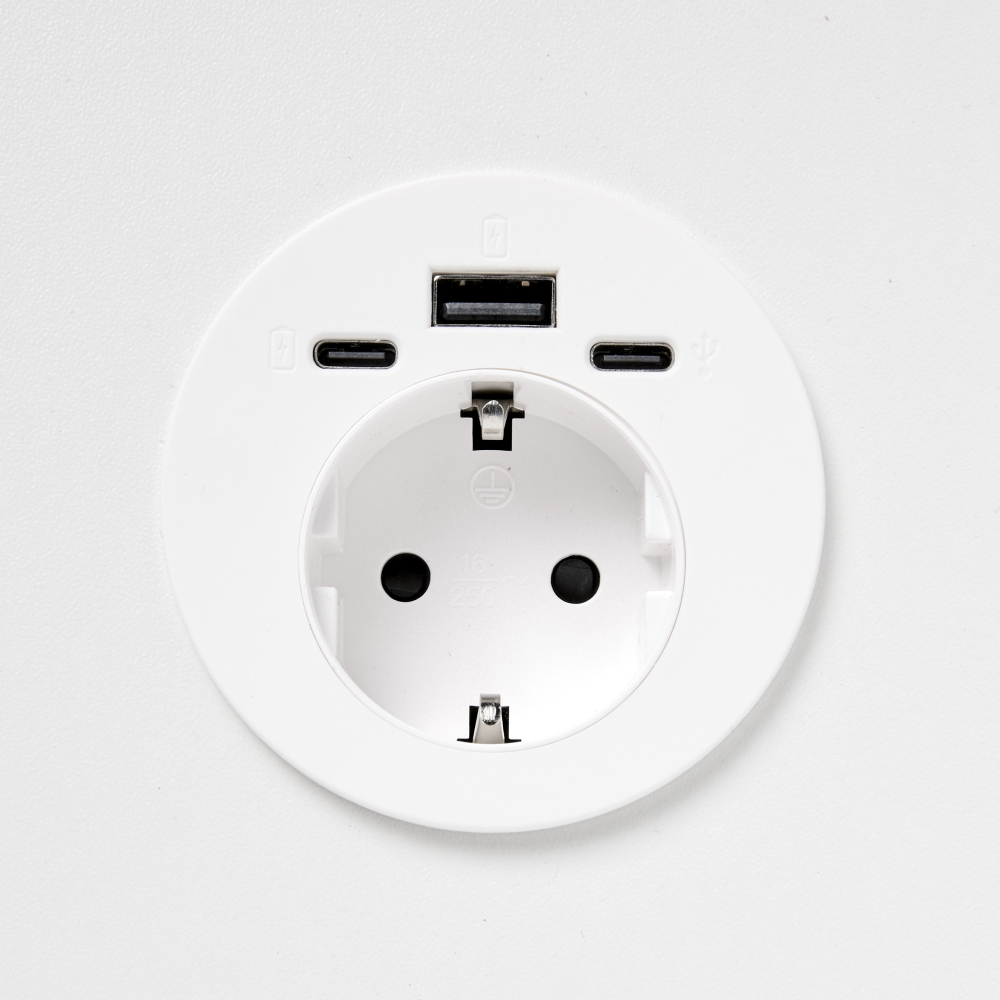 Inbouw powerbox 60mm rond - Image 2