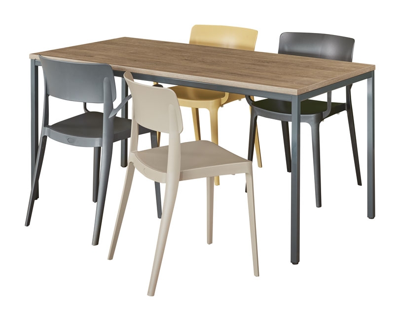 Kantoortafel 140x80cm  Multibase-S