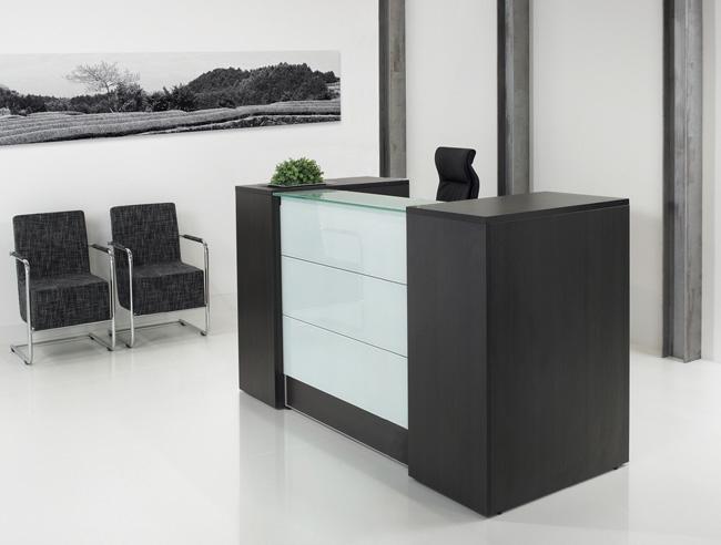 Receptie opstelling- balie Manage-it 188cm Donker eiken