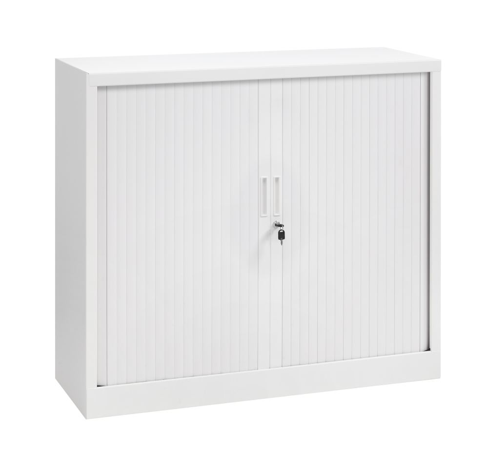 Roldeurkast 105x120x43cm + 2 legborden
