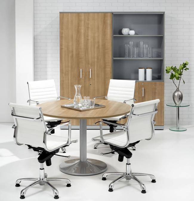 Ronde vergadertafel Ø120cm - Image 7
