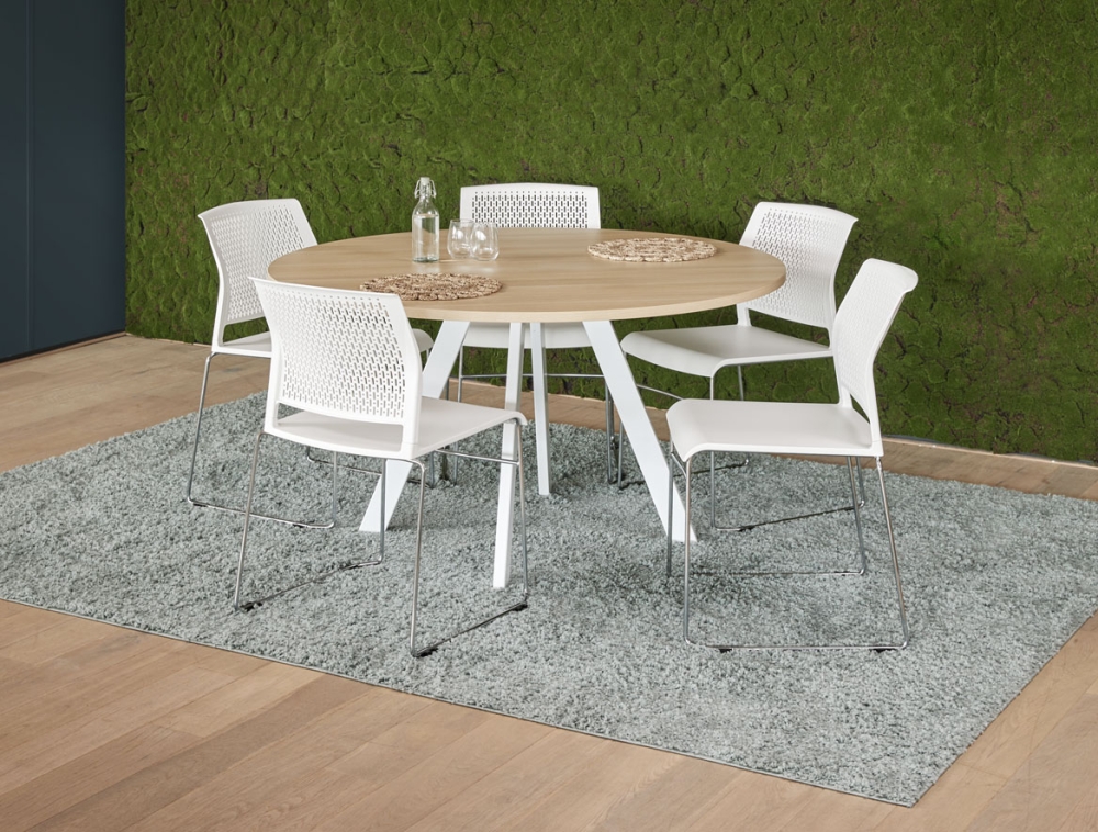 Ronde vergadertafel 120 cm Spin - Image 2