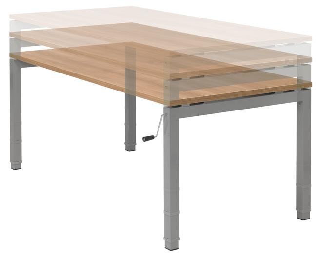 Slingerbureau model Q-bic 160x80cm - Image 3