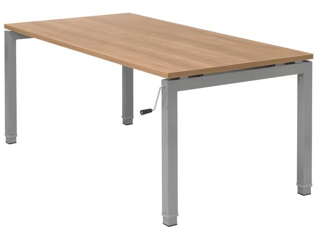 Q-bic slinger verstelbaar zit bureau | 160x80cm