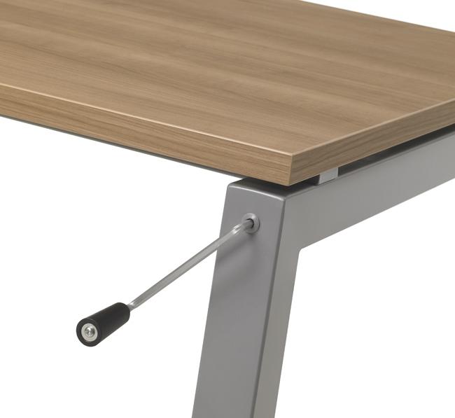Slingerbureau model Q-bic 160x80cm - Image 7