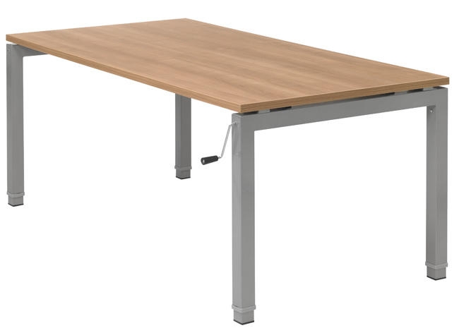 Q-bic slinger verstelbaar zit bureau | 180x80cm