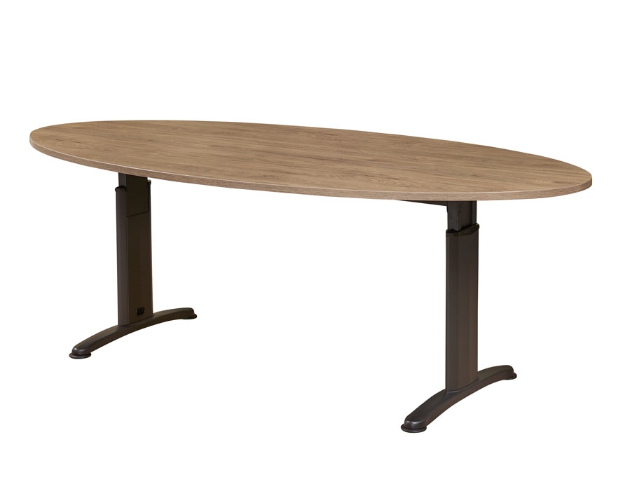 Vergadertafel "Work" 220X110cm Ellips - Image 4