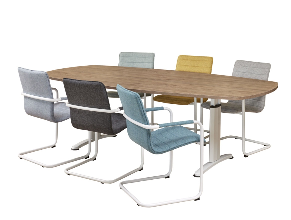 Vergadertafel "Work" 240x120cm Deens ovaal - Image 3