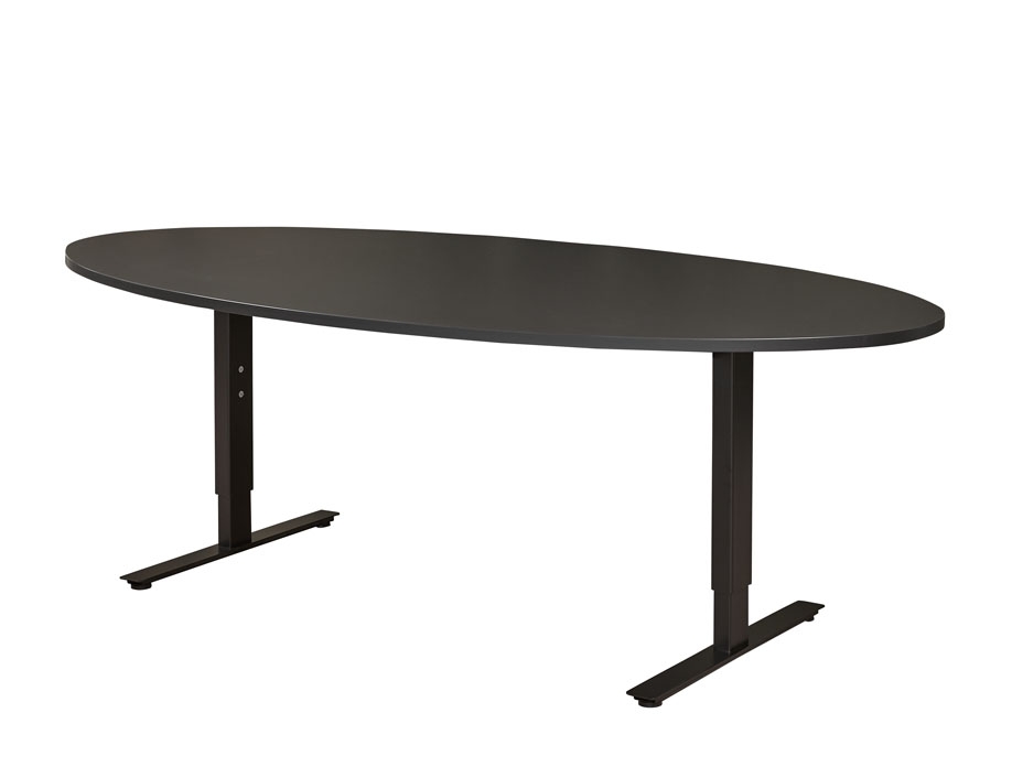 Vergadertafel Teezz 220X110cm Ellips - Image 3