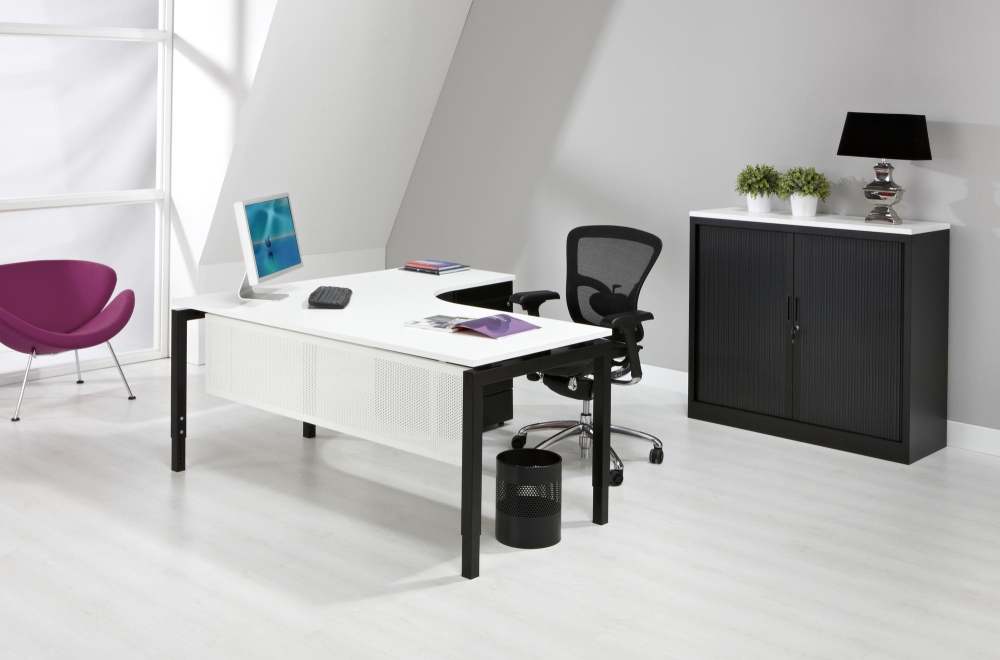 Wingbureau Q-Bic White 180x120cm rechts - Image 1