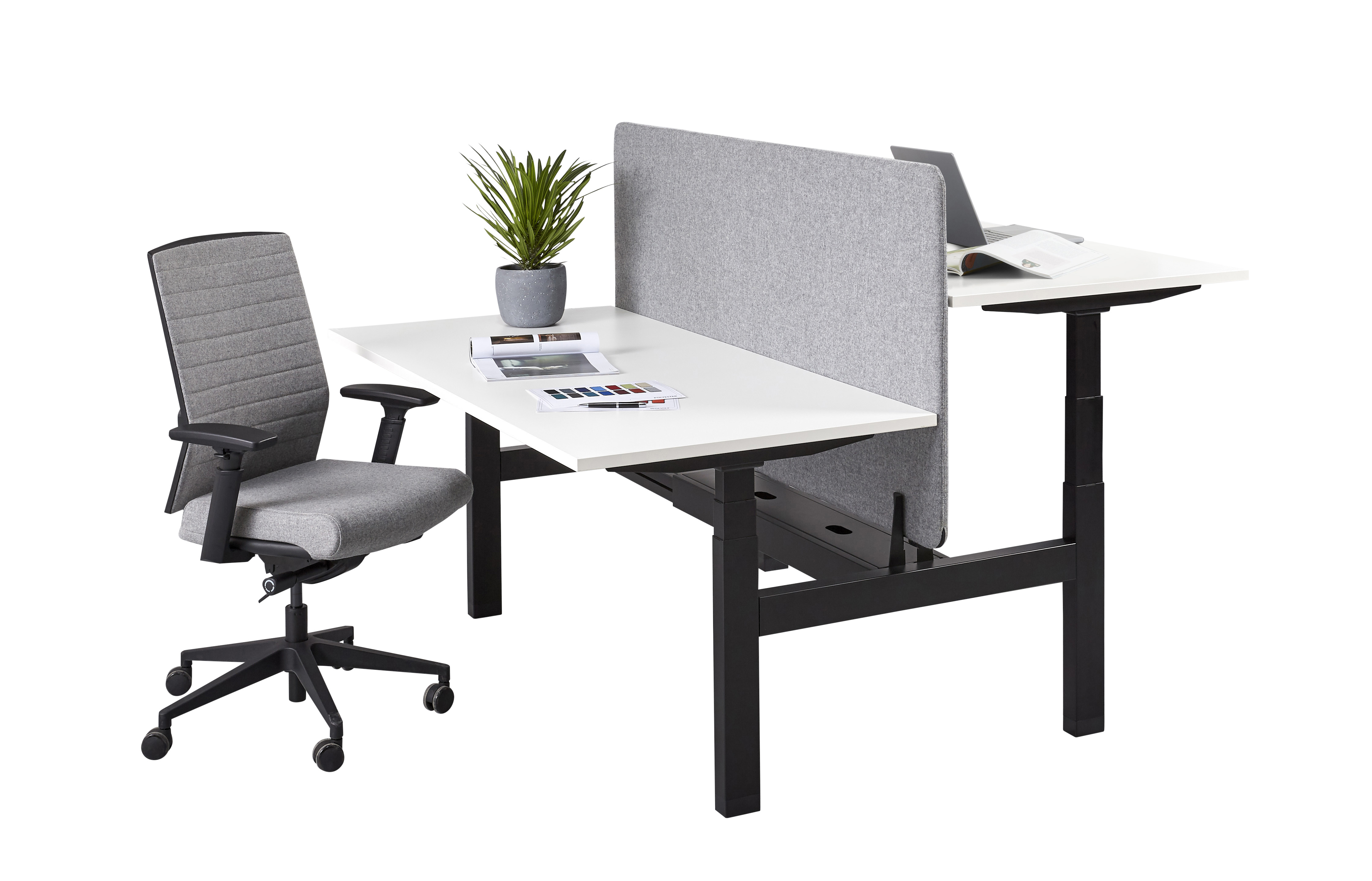 Zit/sta duo Business elektrisch 2 x (120x80 cm) - Image 3