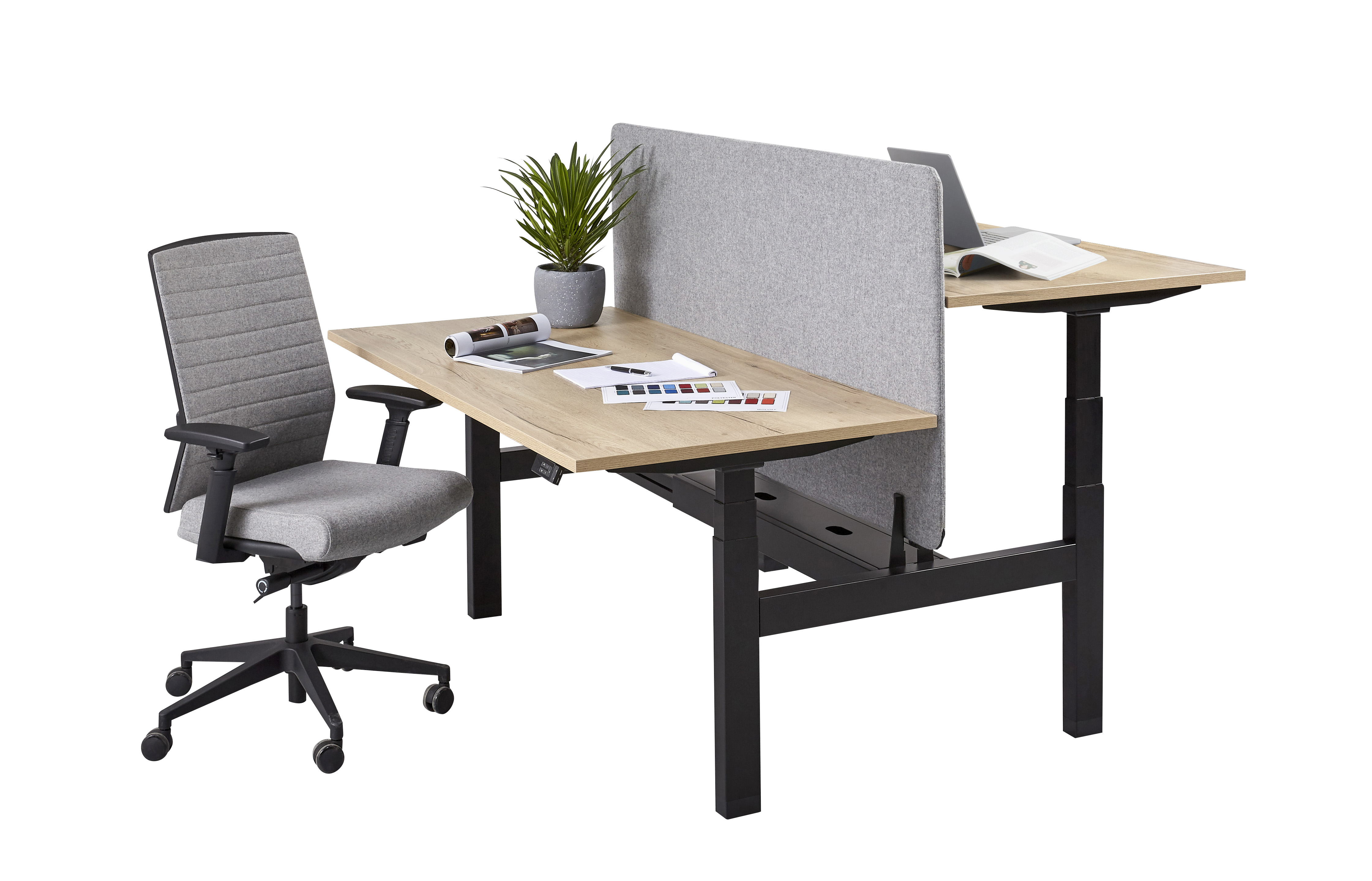 Zit/sta duo Business elektrisch 2 x (120x80 cm) - Image 4