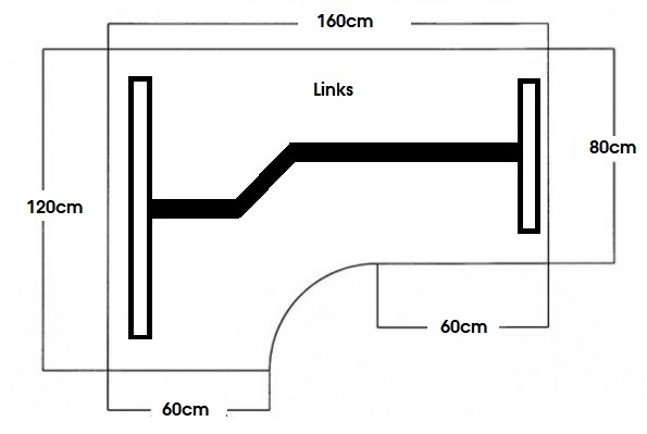 Zit/sta Wing Business elektrisch 160x120 cm - Image 9